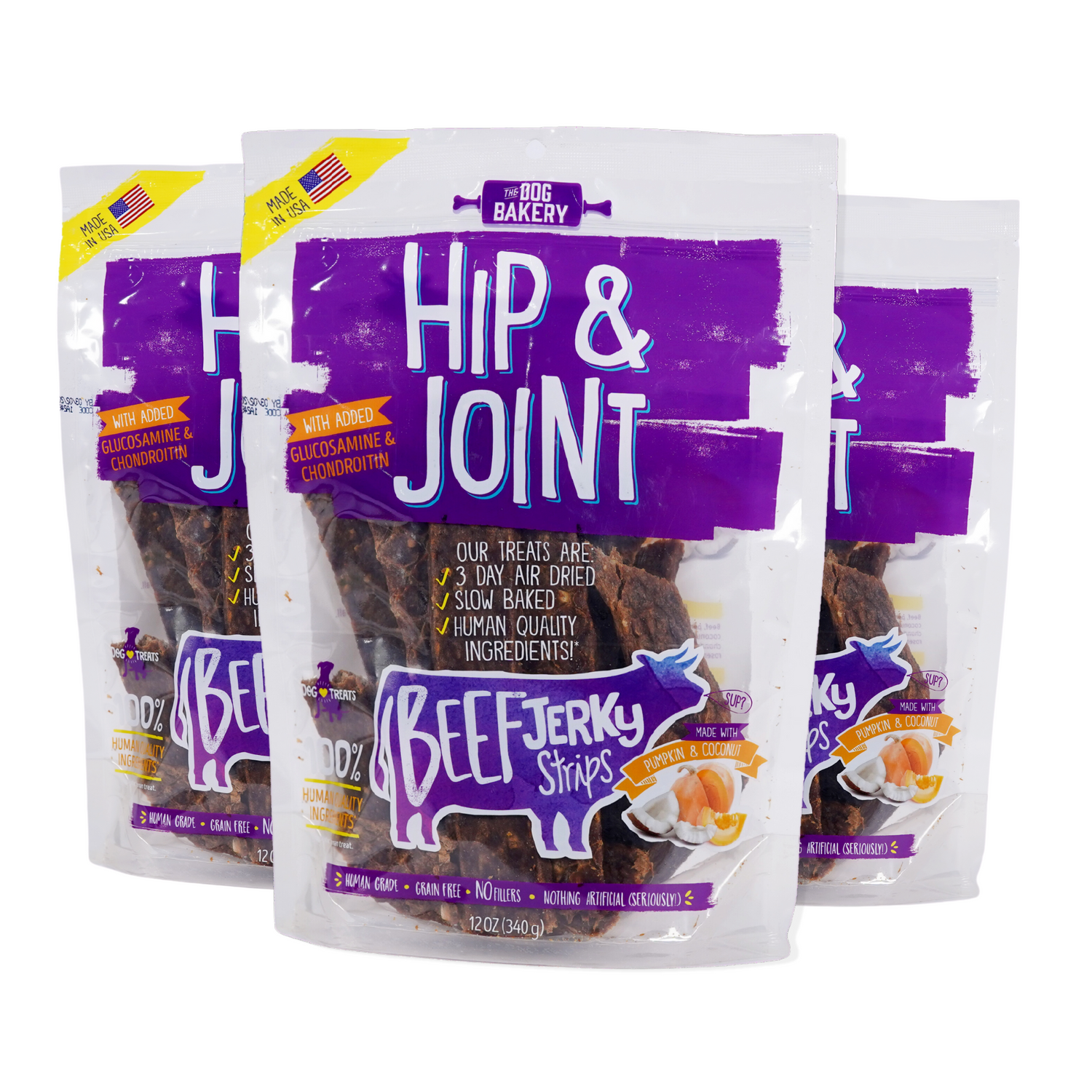 Jerky Strips Dog Treat Bundles