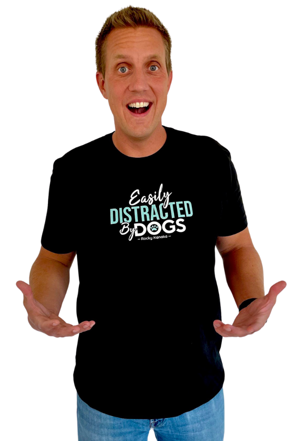 Easily Distracted by Dogs: Short-Sleeve Unisex T-Shirt